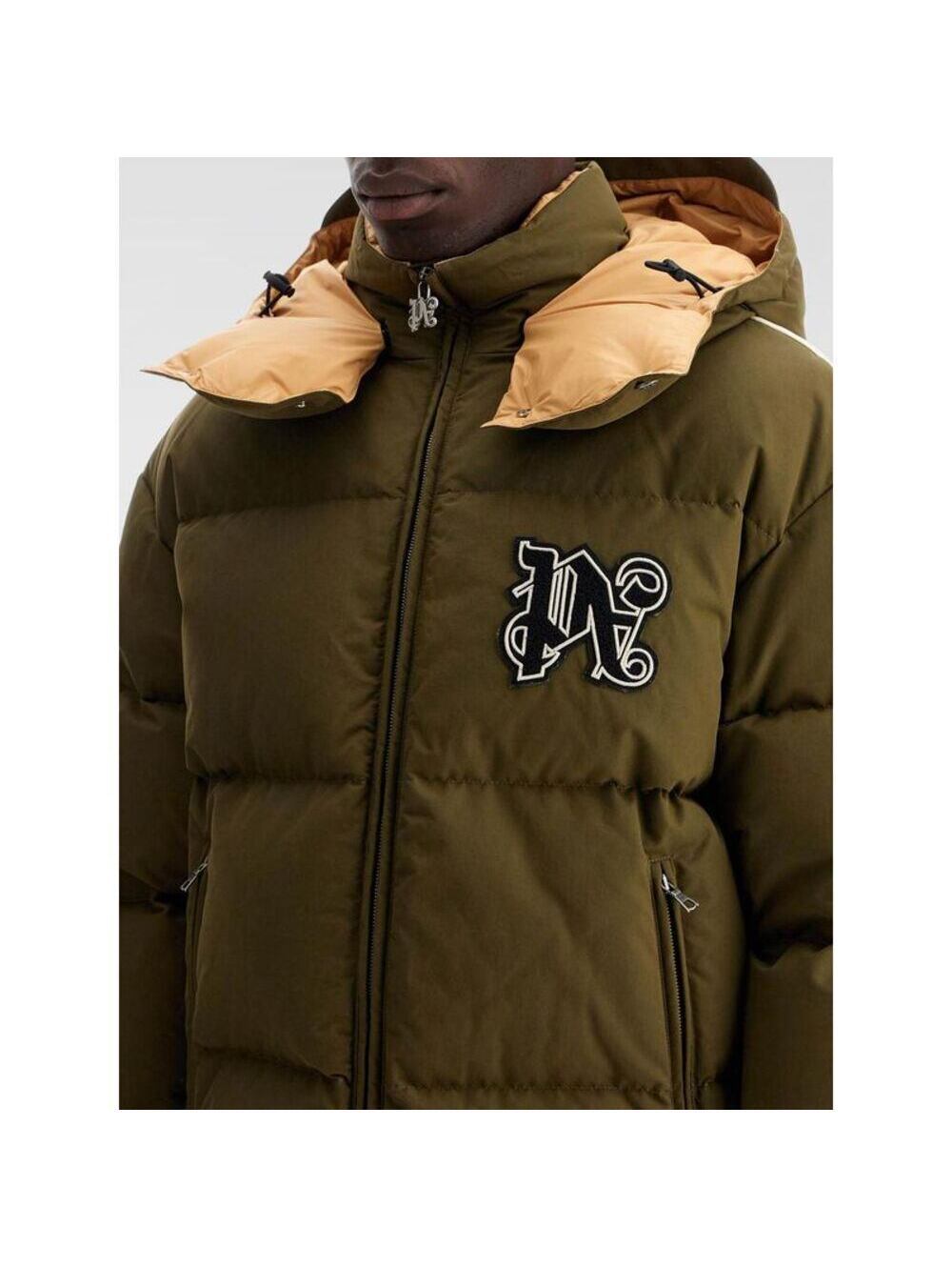 Palm Angels Down Puffer Jacket Green Men’s XL